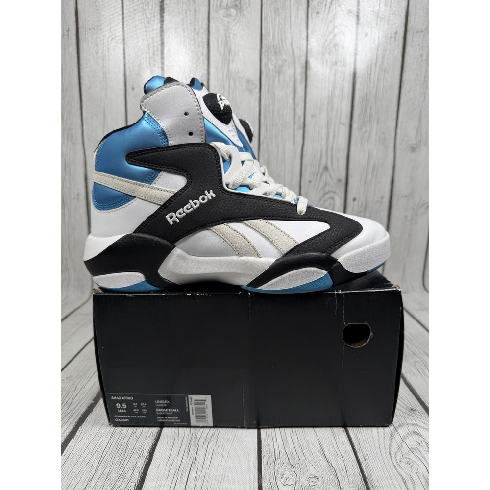 Reebok Shag Attag Orlando Magic 2022 GX3881 White Black Men's Size 9.5 VNDS